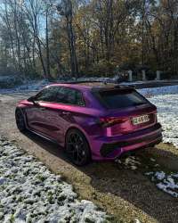   Ravoony Plus Ultra Gloss Metal Paint Grape Purple Vinyl Wrap review 1