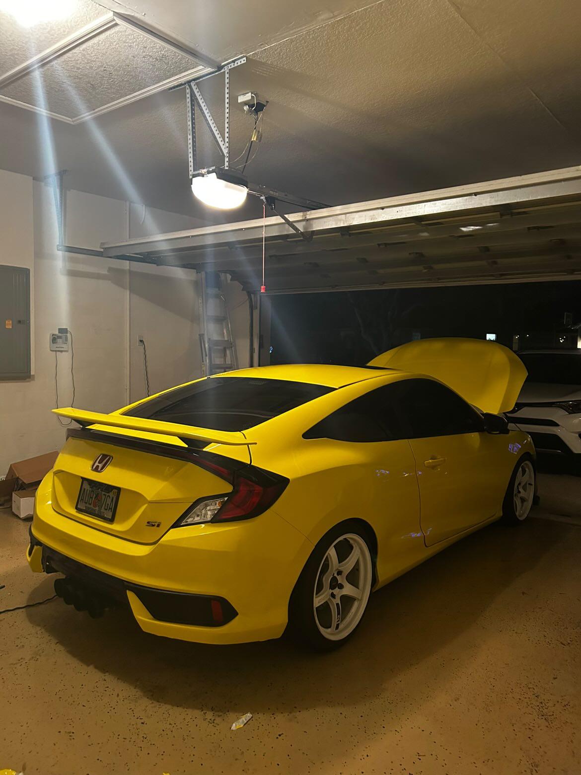 Ravoony Plus Crystal Maize Yellow Car Vinyl Wrap review Caitlyn West
