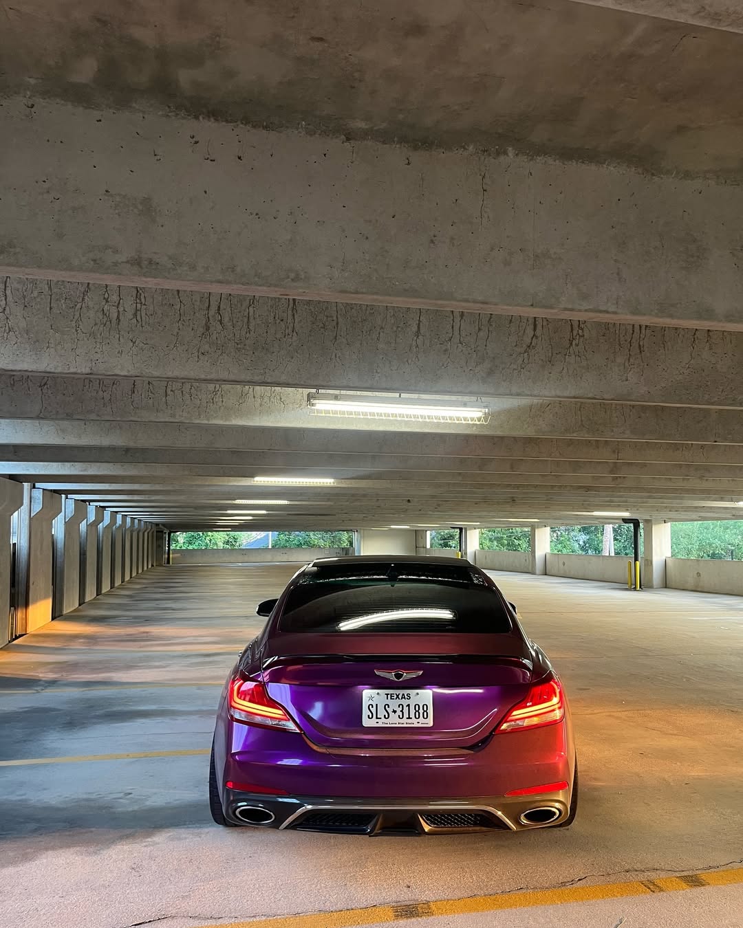   Ravoony Plus Ultra Gloss Metal Paint Grape Purple Vinyl Wrap review Davion 06