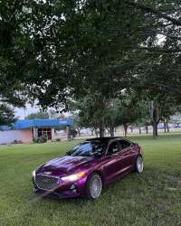   Ravoony Plus Ultra Gloss Metal Paint Grape Purple Vinyl Wrap review 5