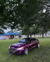   Ravoony Plus Ultra Gloss Metal Paint Grape Purple Vinyl Wrap review 5