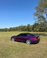   Ravoony Plus Ultra Gloss Metal Paint Grape Purple Vinyl Wrap review 4