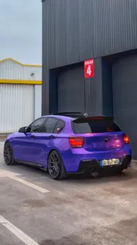 Ravoony Plus Glossy Explosion Purple Car Vinyl Wrap review 1