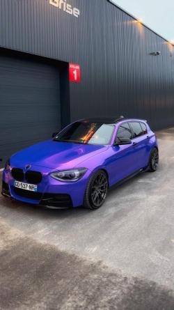 Ravoony Plus Glossy Explosion Purple Car Vinyl Wrap review Lucas Esteves 01