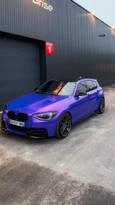 Ravoony Plus Glossy Explosion Purple Car Vinyl Wrap review Lucas Esteves 00