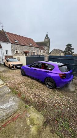Ravoony Plus Glossy Explosion Purple Car Vinyl Wrap review Lucas Esteves 06