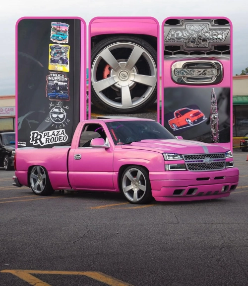 Ravoony Plus PET Glossy Laser Pink Car Vinyl Wrap review 