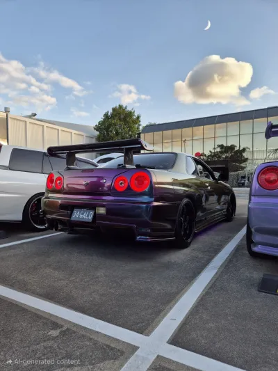 Ravoony Plus Gloss Flowing Phantom Purple Chameleon Wrap review Wasser 01