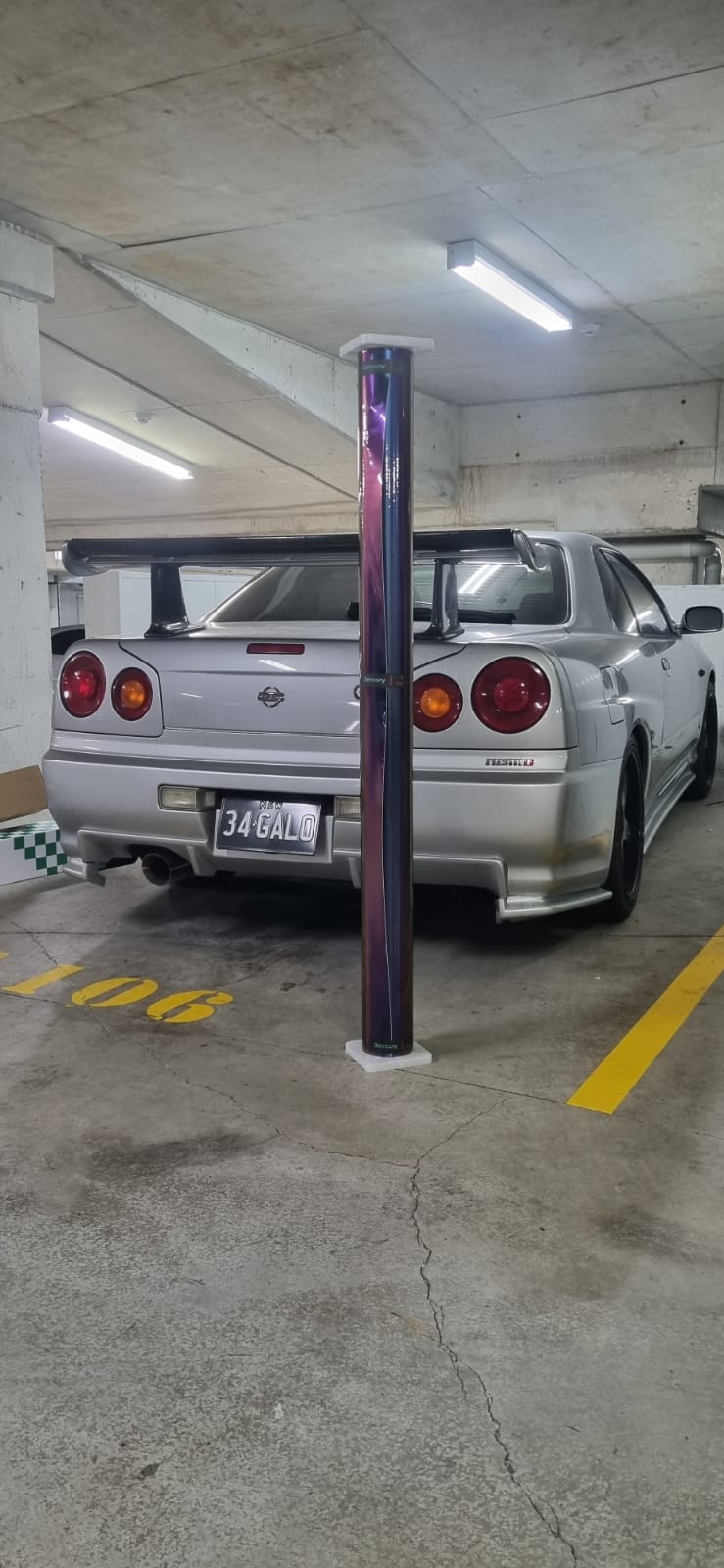 Ravoony Plus Gloss Flowing Phantom Purple Chameleon Wrap review Wasser 01