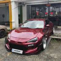 Ravoony Plus Liquid Metallic Dragon Blood Red Vinyl Car Wrap review 0