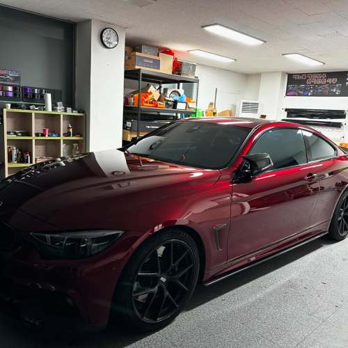Ravoony Plus Liquid Metallic Dragon Blood Red Vinyl Car Wrap review 