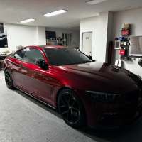 Ravoony Plus Liquid Metallic Dragon Blood Red Vinyl Car Wrap review 1