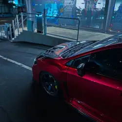Ravoony Plus Gloss Metallic Vampire Red Vinyl Car Wrap review stibrxndo 04