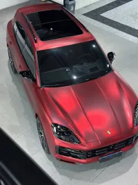 Ravoony Plus Matte Chrome Romanee Red Vinyl Car Wrap review 0