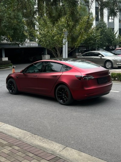 Ravoony Plus Matte Chrome Romanee Red Vinyl Car Wrap review Jeremy Waschell 01
