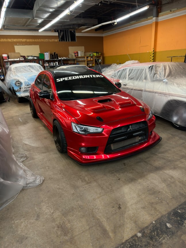 Ravoony Plus Gloss Metallic Vampire Red Vinyl Car Wrap review Jason 00