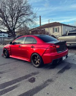 Ravoony Plus Gloss Metallic Vampire Red Vinyl Car Wrap review Jason 03