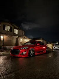 Ravoony Plus Gloss Metallic Vampire Red Vinyl Car Wrap review 0
