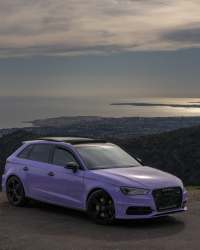 Ravoony Plus Glossy Lavender Purple Car Wrap review 0