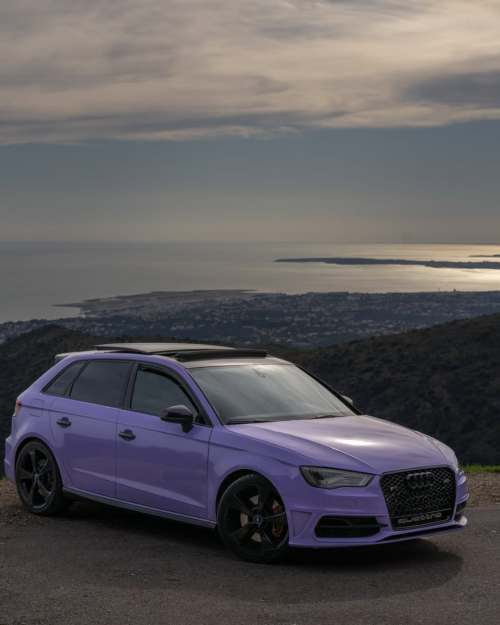 Ravoony Plus Glossy Lavender Purple Car Wrap review 