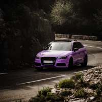 Ravoony Plus Glossy Lavender Purple Car Wrap review 1
