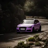 Ravoony Plus Glossy Lavender Purple Car Wrap review 1