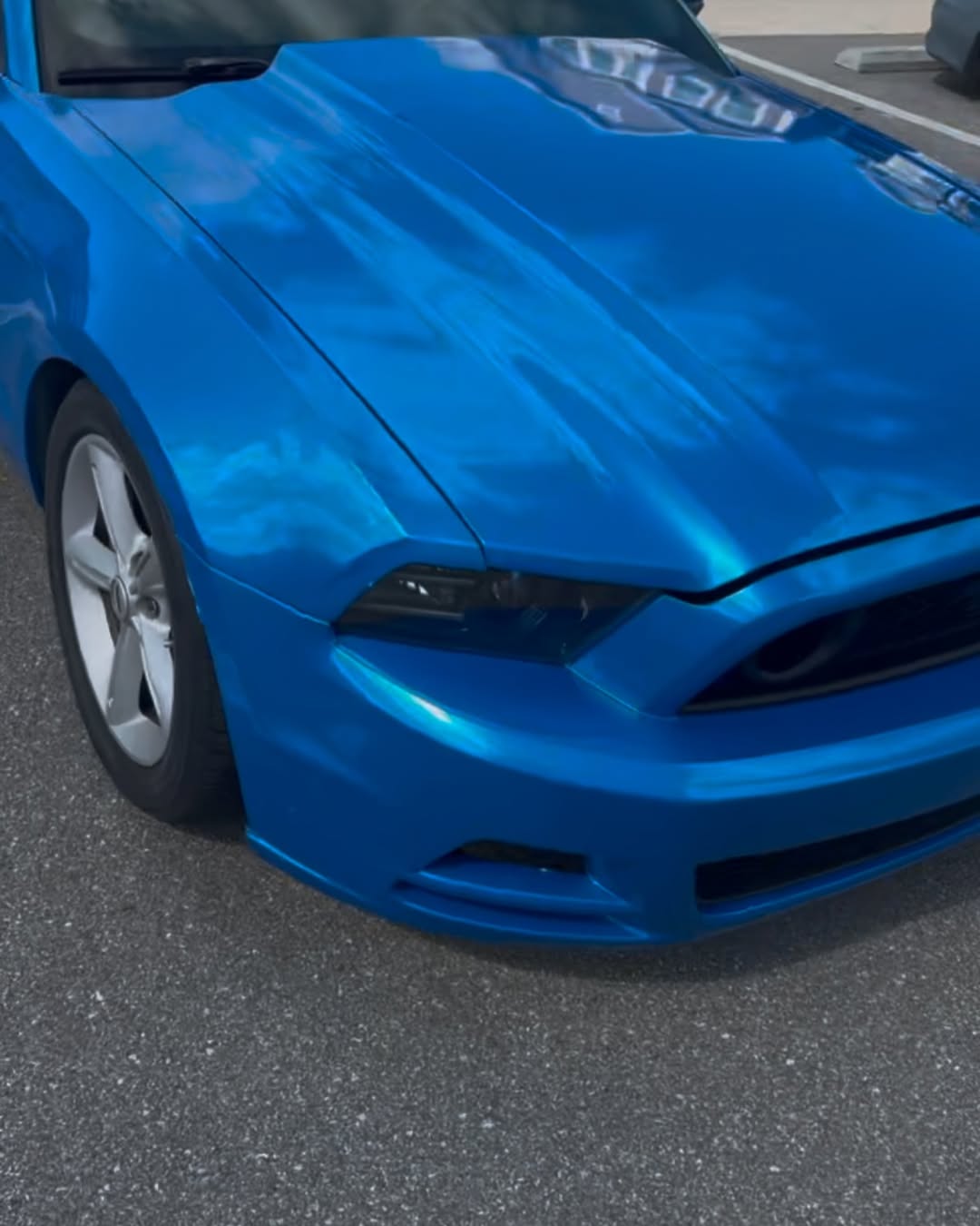 Ravoony Plus Metal Paint Jazz Blue Vinyl Car Wrap review 2kleen_detailing 02