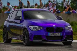 Ravoony Plus Glossy Laser Dark Purple Car Wrap review Miss 02