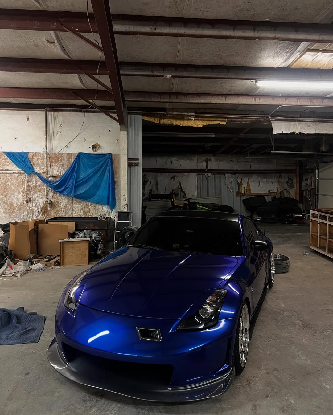 Ravoony Plus Gloss Metallic Blueberry Blue Vinyl Car Wrap review Daniel 02