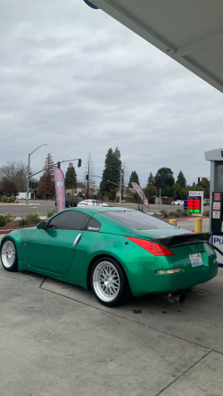 Ravoony Plus PET Gloss Paint Metallic Isle Of Man Green Car Vinyl Wrap review Jackie Théo 04