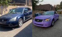 Ravoony Plus Glossy Lavender Purple Car Wrap review 0
