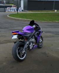 Ravoony Plus Glossy Explosion Purple Car Vinyl Wrap review 1
