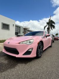 Ravoony Plus PET Gloss Crystal Peach Pink Car Vinyl Wrap review 4