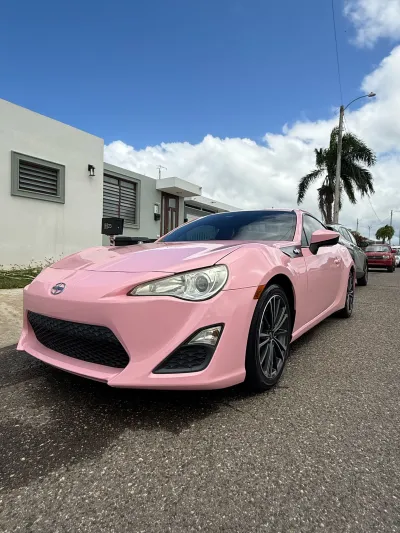 Ravoony Plus Gloss Crystal Peach Pink Car Vinyl Wrap review Aaron 04