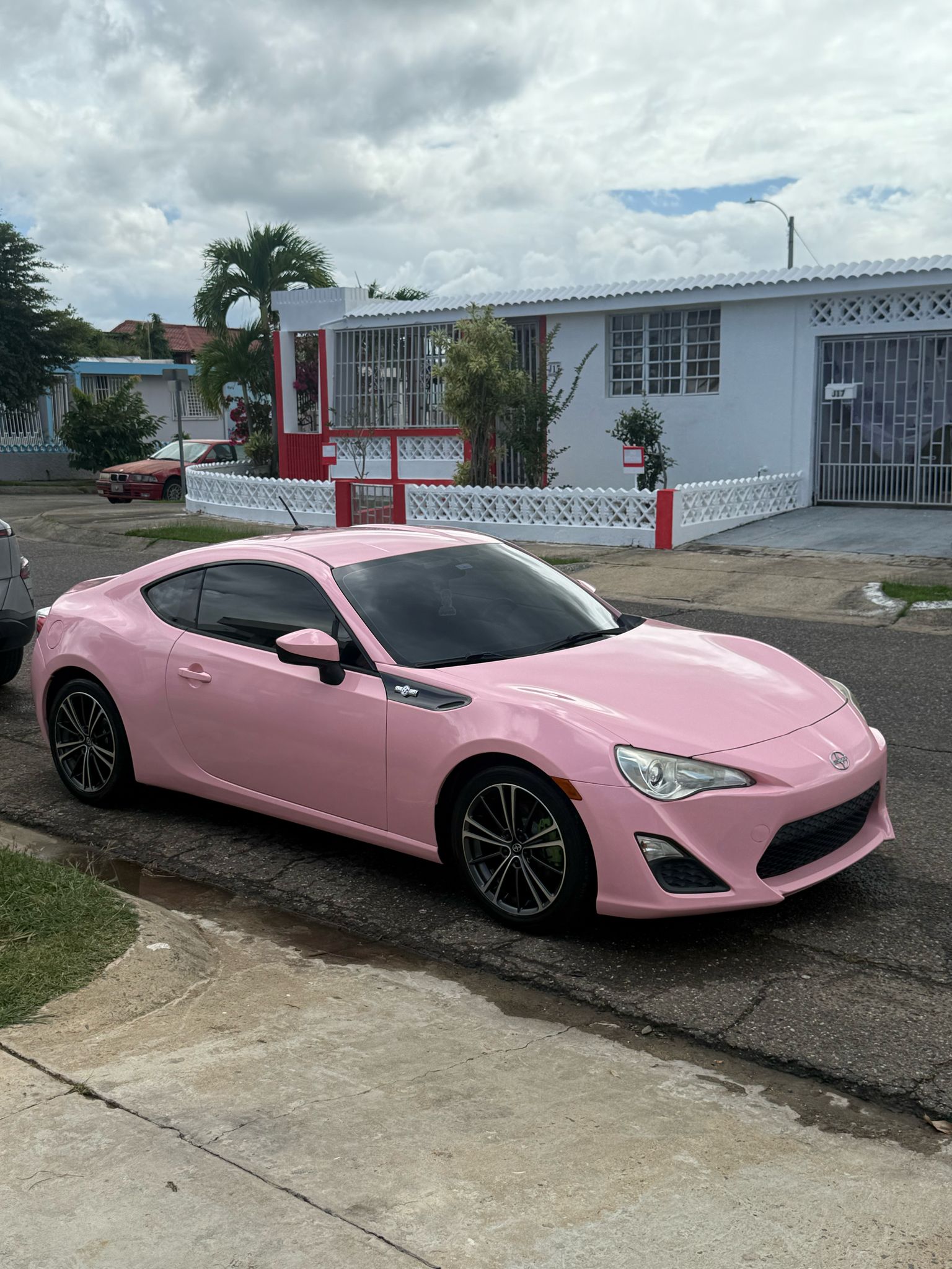 Ravoony Plus PET Gloss Crystal Peach Pink Car Vinyl Wrap review Aaron 05