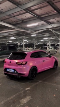Ravoony Plus Glossy Laser Pink Car Vinyl Wrap review gregouzz_5f