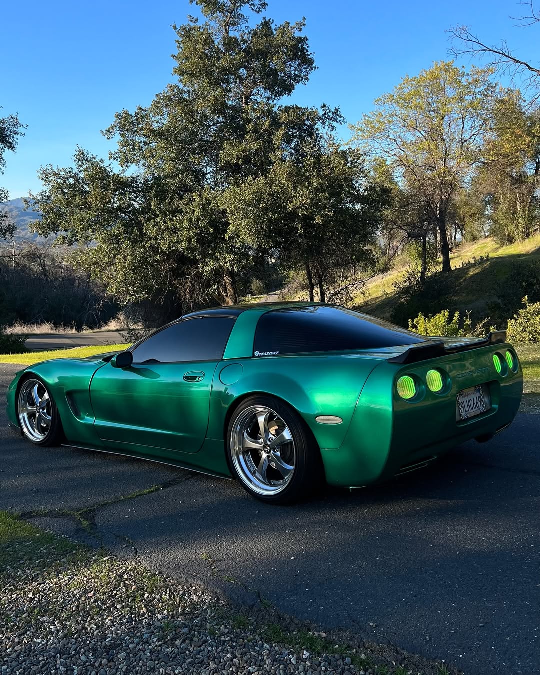 Ravoony Plus Gloss Paint Metallic Isle Of Man Green Car Vinyl Wrap review steaziest 02