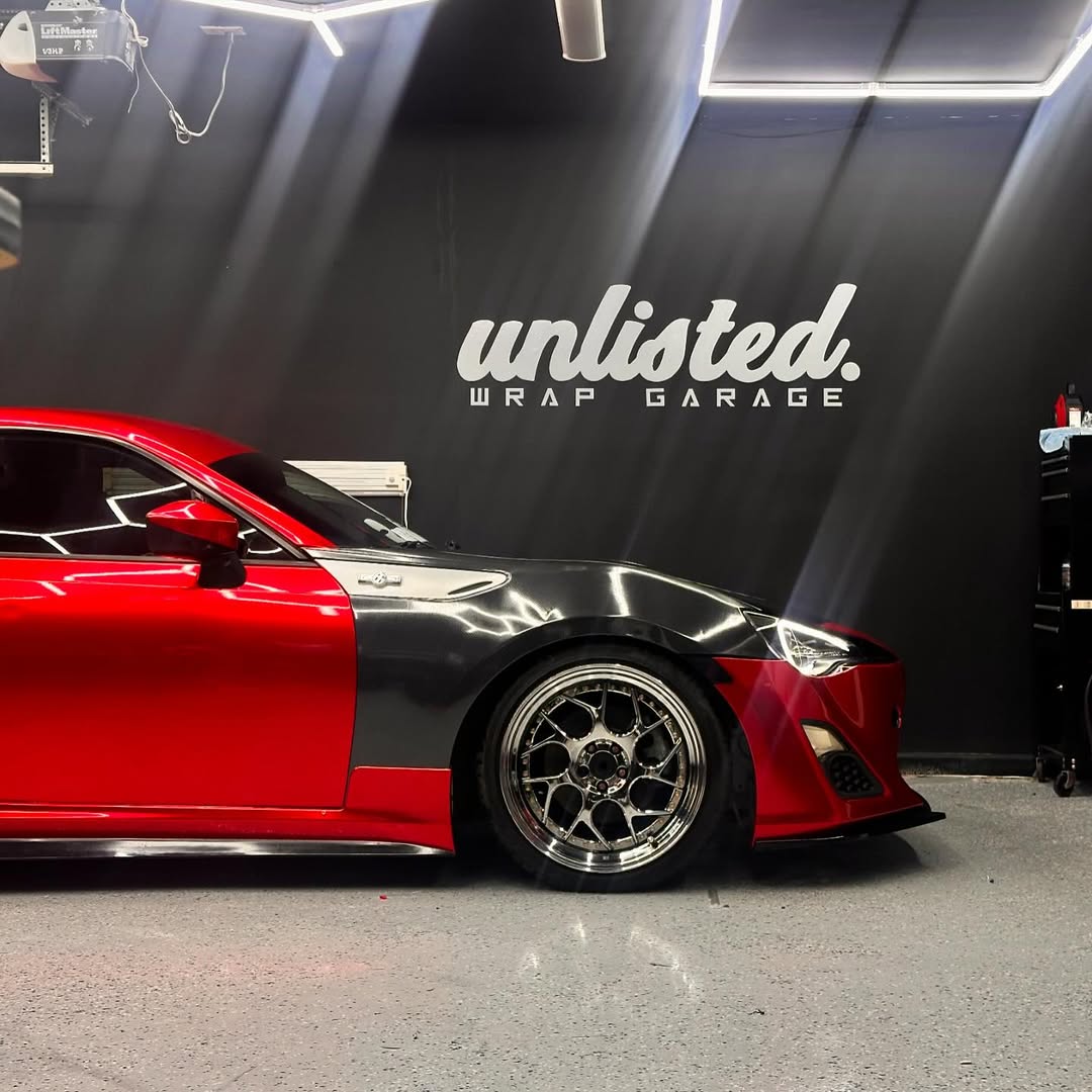 Ravoony Plus Gloss Metallic Vampire Red Vinyl Car Wrap review John Crespo 01