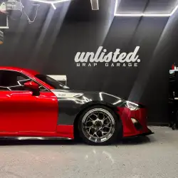 Ravoony Plus Gloss Metallic Vampire Red Vinyl Car Wrap review John Crespo 02