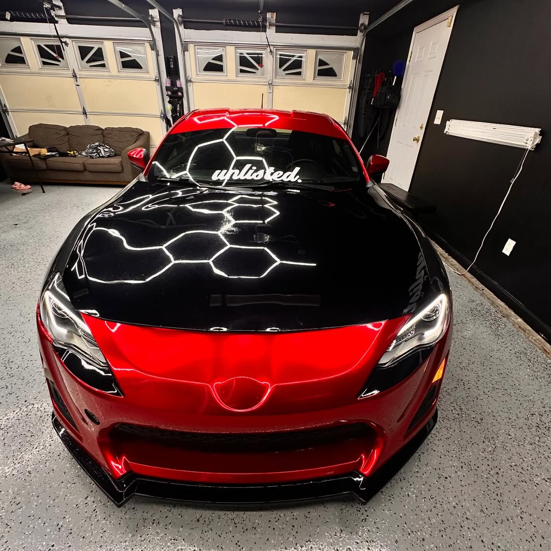 Ravoony Plus Gloss Metallic Vampire Red Vinyl Car Wrap review John Crespo 02