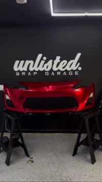 Ravoony Plus Gloss Metallic Vampire Red Vinyl Car Wrap review John Crespo 05