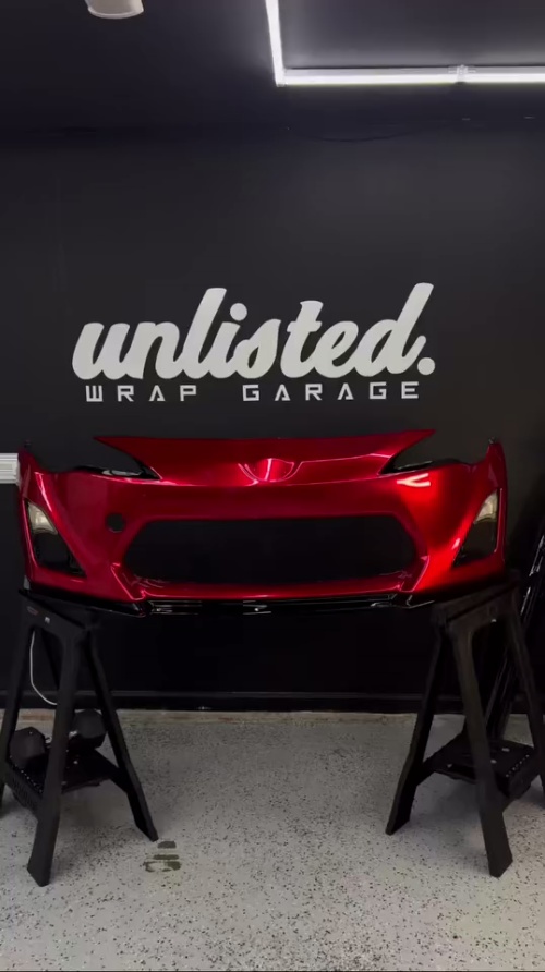 Ravoony Plus Gloss Metallic Vampire Red Vinyl Car Wrap review John Crespo 04