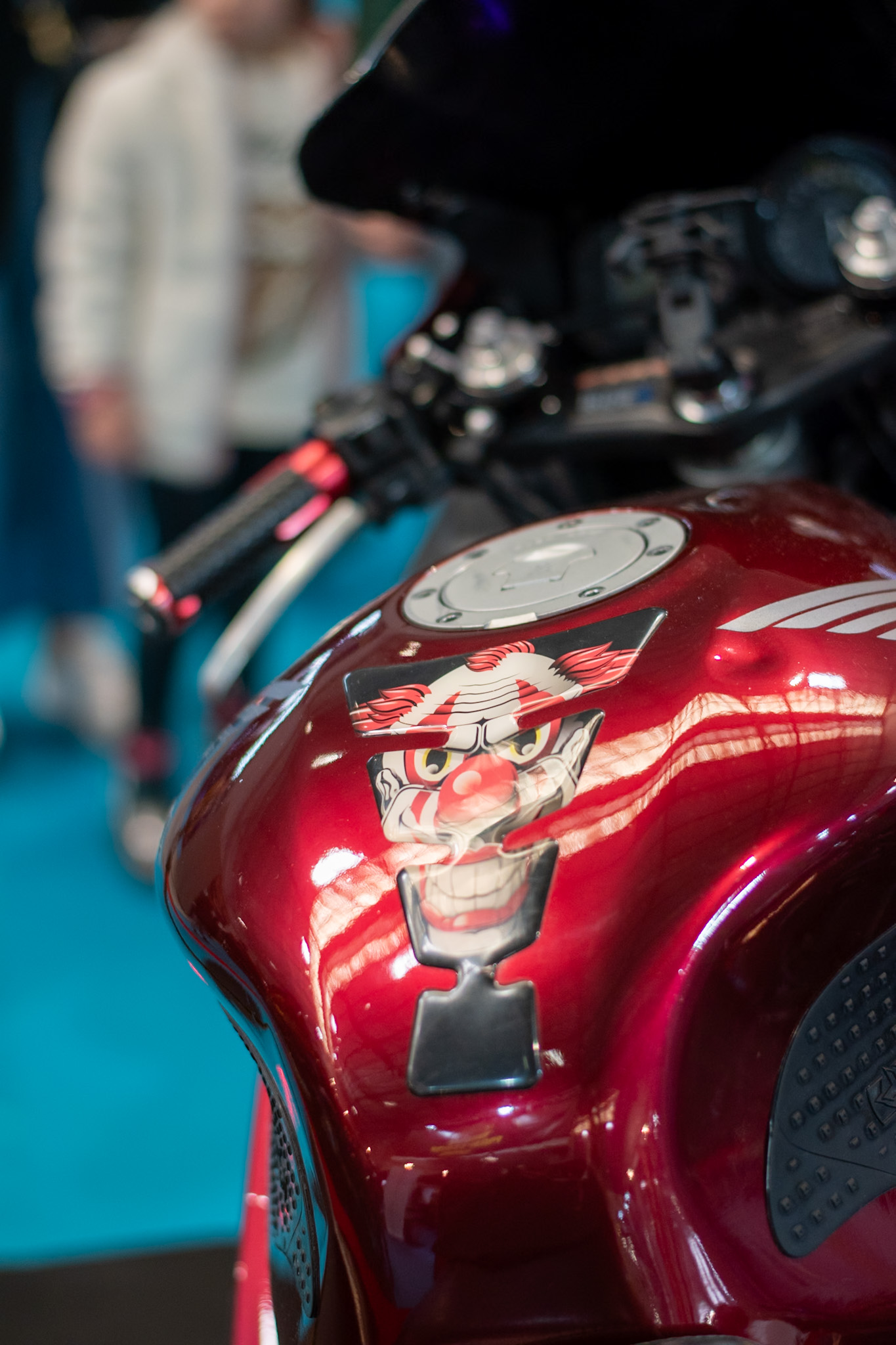 Ravoony Plus Gloss Metallic Vampire Red Vinyl Car Wrap review BadAir 01