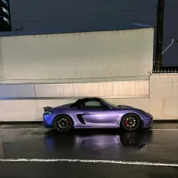Ravoony Plus Gloss Liquid Metallic Viola Purple Car Wrap review 1