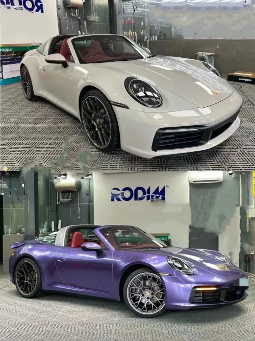 Ravoony Plus Gloss Liquid Metallic Viola Purple Car Wrap review 