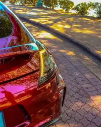 Ravoony Plus Liquid Metallic Dragon Blood Red Vinyl Car Wrap review 3