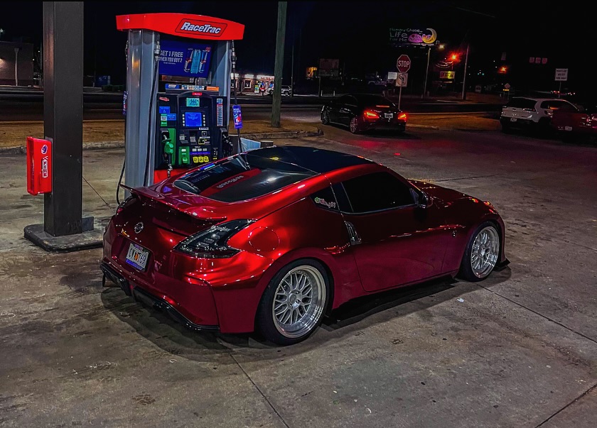 Ravoony Plus Liquid Metallic Dragon Blood Red Vinyl Car Wrap review Mario Linares 04