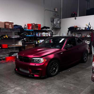 Ravoony Plus Matte Chrome Romanee Red Vinyl Car Wrap review Michael maser 01