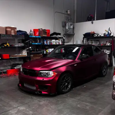Ravoony Plus Matte Chrome Romanee Red Vinyl Car Wrap review Michael maser 01