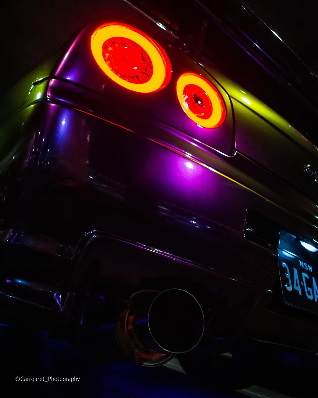 Ravoony Plus Gloss Flowing Phantom Purple Chameleon Wrap review m.w.parker 02